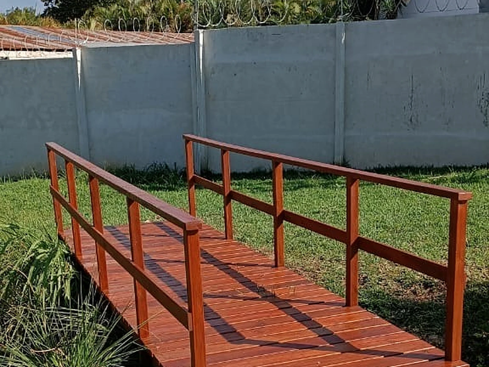 Puentes peatonales de jardín